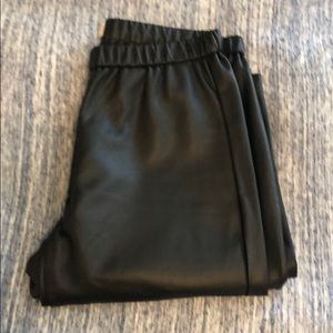 Michael Kors faux leather leggings